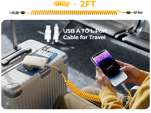 jixivor 4 in 1 usb c cable 140W compatiblle with Lightning cable multi cords