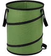 CDLXSH Collapsible Camping Trash Can 27 Gallon, Pop Up Outdoor Trash Can/Recycle Bin, Reusable Ya...