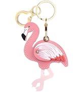 ZOUITY Leather Keychain holder Protective Case Compatible with Apple AirTag | Cute Drop-proof Cov...