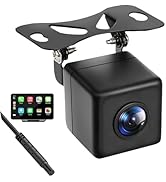 EPRONIC 4PIN Backup Camera for Carplay Screen, Replacement Rear View Camera for 7" Hieha Car Play...