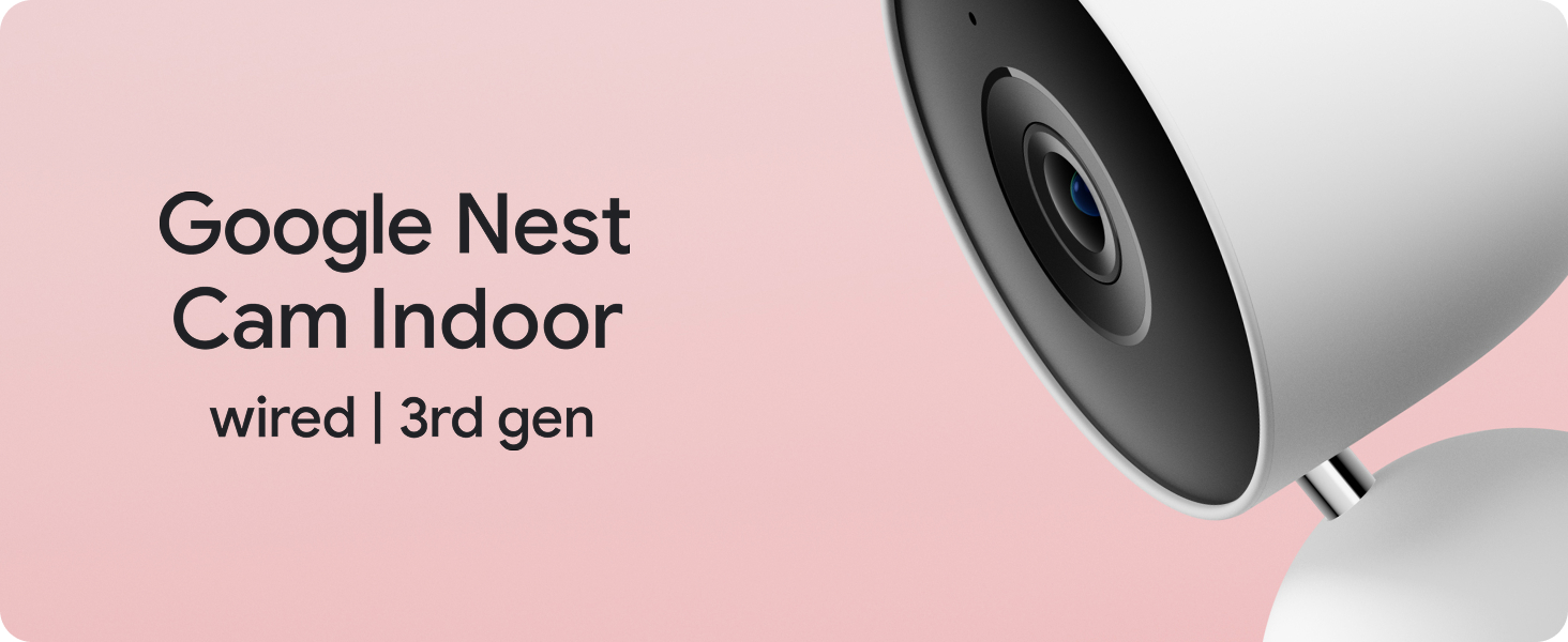 Google Nest Cam Indoor wired | 3rd gen