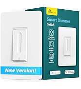 [New Version] TREATLIFE Smart Dimmer Switch, 2.4GHz WiFi Single-Pole Dimmable Smart Light Switch ...