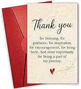 NewEleven Teacher Thank You Cards - Teachers Appreciation Gifts, Heartfelt Messeage, Meaningful T...