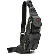 NICGID Sling Bag Chest Shoulder Backpack Crossbody Bags for Men Women