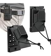 VigorKeeper Tactical Radio Holder Duty Belt Accessories, Radio Holster Belt Clip Fits 1.5"-2.35" ...