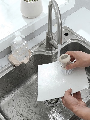 silicone sponges soap holder