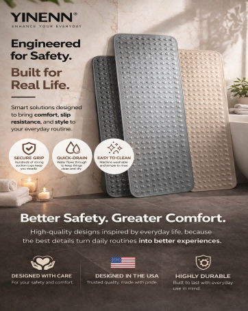 bathroom shower safety bath tub mat