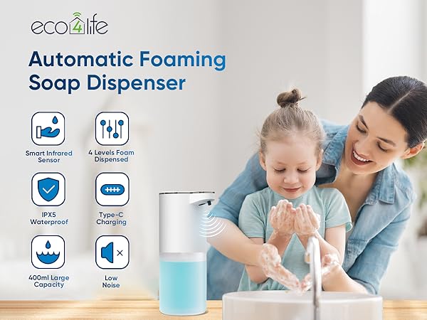 foaming hand soap dispenser