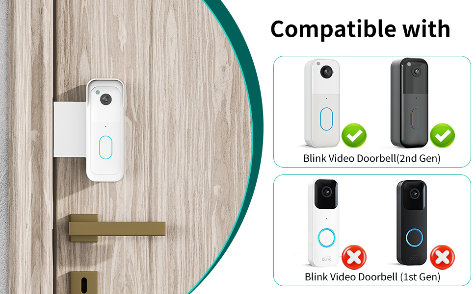 Compatible with blink video doorbell 2nd Gen