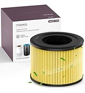 MOOKA AP-S0610L Air Purifier Pet Mode Filter, 3-in-1 True HEPA Filter, High-Efficiency Activated ...