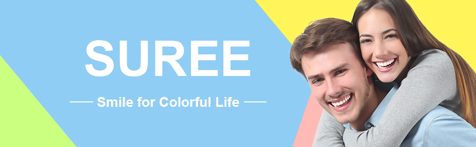 SUREE Smile for Colorful- Unisex-Adult