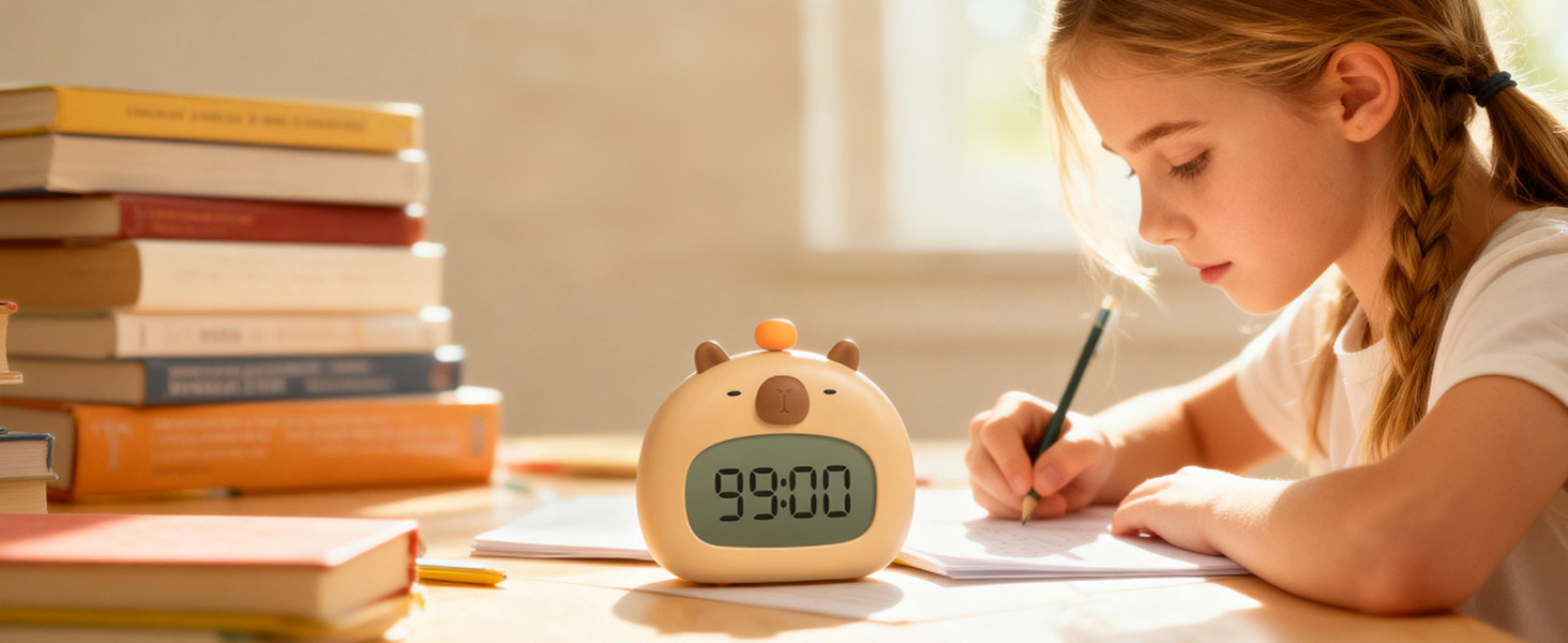 Desk alarm clock