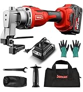 Cordless Gauge Shear, Metal Cutter 2600RPM Brushless Motor for Cutting Aluminium, Stainless Steel...