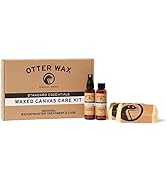 Waxed Canvas Care Kit by Otter Wax | Durable Rain Protection | Made in the USA | Waterproof Canva...