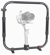 Dual Ring Grip for RS 4Mini,Handheld Ring Gimbal Accessories Compaatible with DJI RS4 Mini/RS 3 MINI