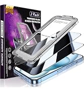 AVOAR 2 Pack for iPhone 15 Plus Privacy Screen Protector, [Auto Alignment Kit] Tempered Glass, [1...
