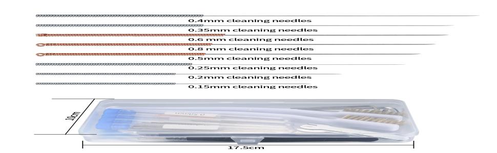 48 Pcs 3D Printer Nozzle Cleaning Kit