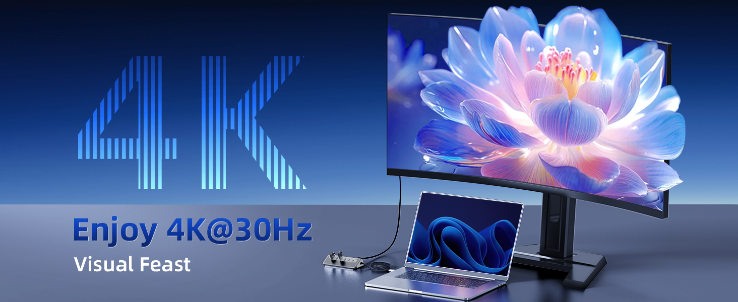 USB C Hub HDMI USB Adapter