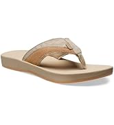 Sanuk Mens Cosmic Seas Mesh | Water Resistant Mens Flip Flops | Water Friendly &amp; Lightweight | Mo...