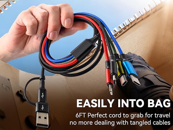 multiple charging cord