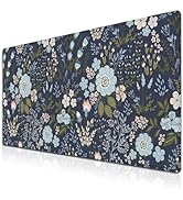 Samgula Office Desk Pads Floral Pattern Jumbo Mouse Pad Gaming Mousepad Large Mouse Pads The Desk...