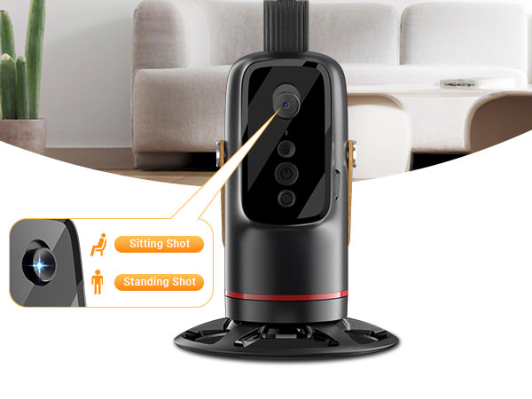 Auto Face Tracking Phone Holder with Remote Ring