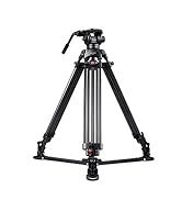Fluid Head Video Camera Tripod
