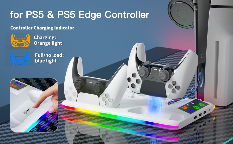 Cooling Stand for PS5/Slim/Pro