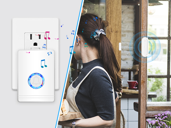 door sensor door chime door alarms fridge door alarm for home door sensor alarm ring mailbox sensor