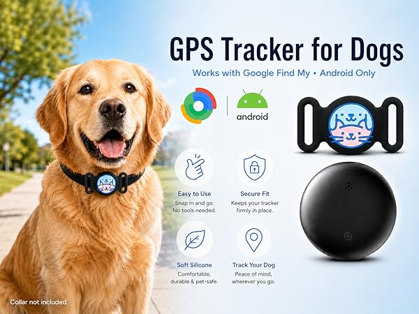 GPS Collar for Dogs,Pet Tracker