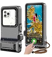 2025 Upgrade Waterproof Phone Case, Diving Snorkeling Swimming Scuba Underwater Touch Screen Phot...