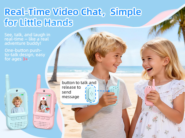 Video Walkie Talkies for Kids