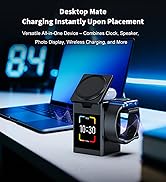 alarm clock with wireless charger