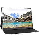 Yunseity Portable Monitor Touchscreen, 14inch 2.5K IPS Laptop Monitor Full HD 2560x1600 External ...