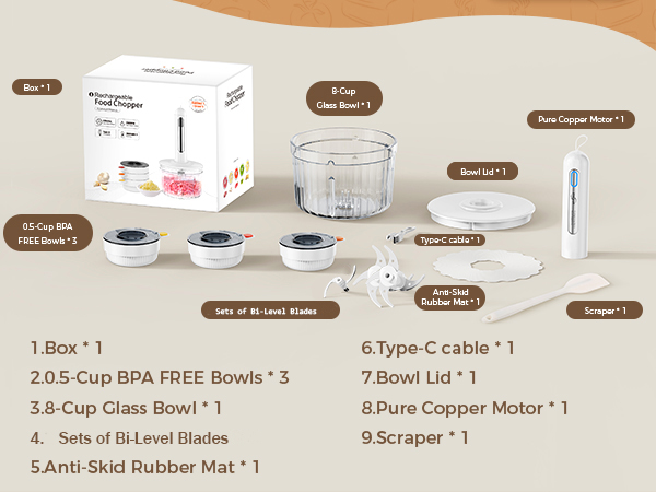 ganiza food processor
