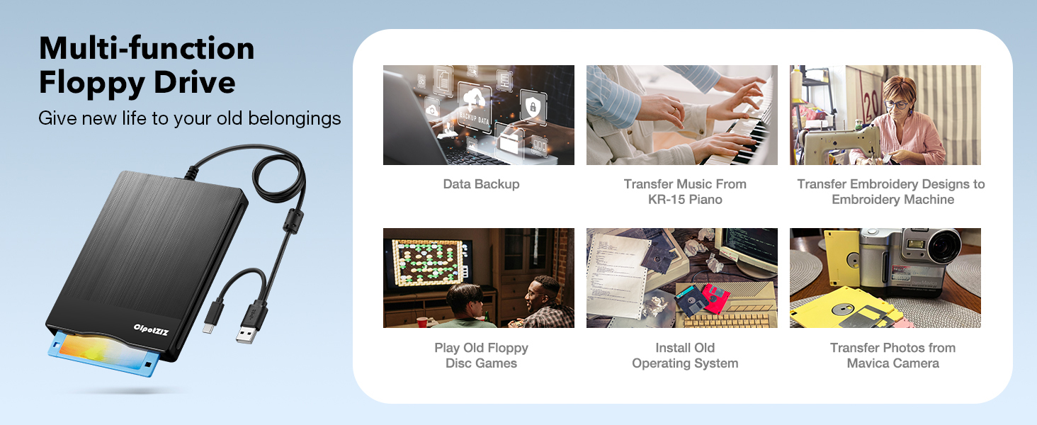 usb floppy drive 3.5-inch external