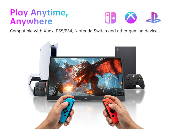Compatible with Xbox, PS5/PS4, Nintendo Switch 