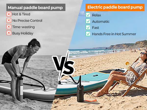 paddle board electric pump