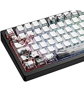 XVX PBT Keycaps - Side Print, Shine Through Custom, Retro Keycap Set, 128 Cherry Profile Keys for...