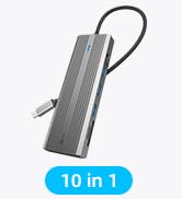 10 in 1 USB C HUB