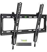 Tilting TV Wall Mount Low Profile for Most 26-55" Flat Screen LED, LCD, Curved TVs, Tilt TV Mount...