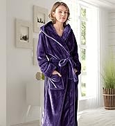 Hooded Long Bathrobe