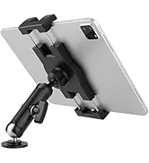 Aluminum Heavy Duty Drill Base Tablet Holder for Car,Tablet Mount for Truck,Commercial Vehicles,D...