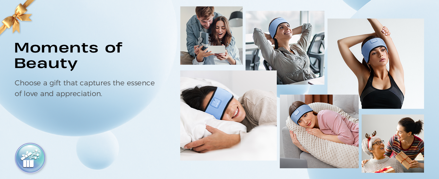 Bamboo Headband Headphones