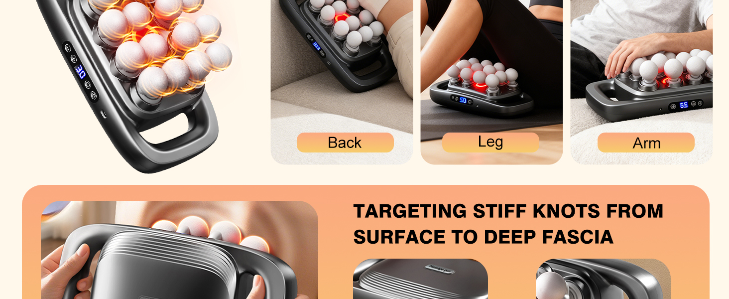 16 head massage gun deep tissue