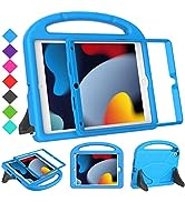 SUPLIK Kids Case for iPad 9th/8th/7th Generation - iPad 10.2 inch 2021/2020/2019 Case with Built-...