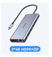 Laptop Docking Station Dual Monitor for Dell/HP/Lenovo