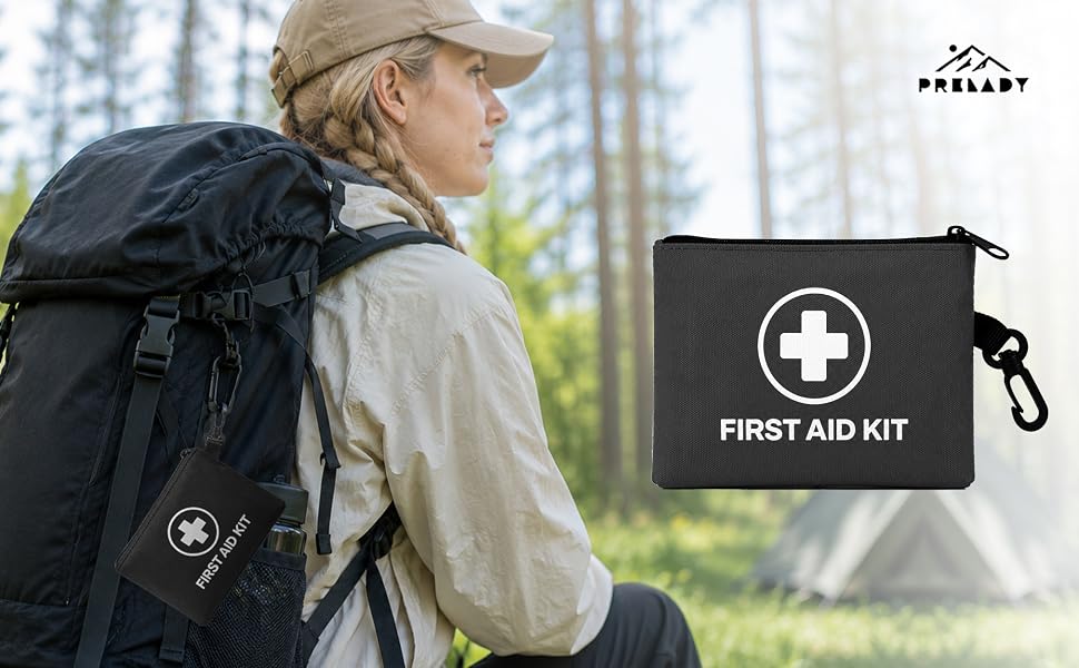 35pcs Black First Aid Kit