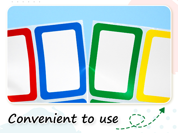 3.5&amp;#34; x 2.25&amp;#34; Colors Name Labels