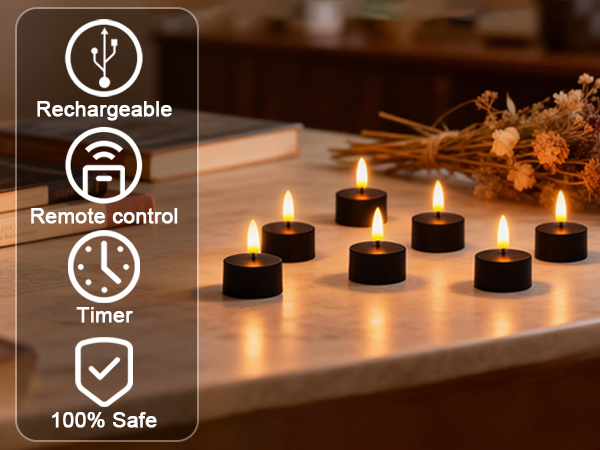 rechargeable candles
